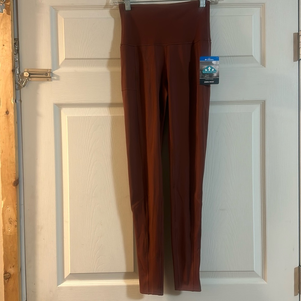Columbia Women's Uphill Edge Leggings: SPICE: NEW WITH TAGS: SIZE XS